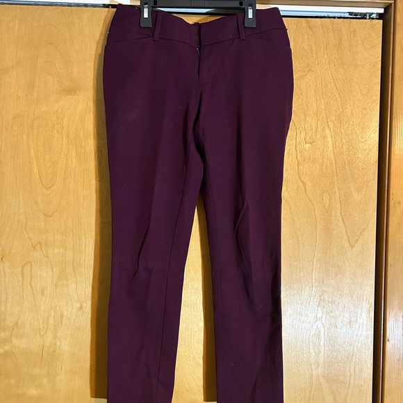 Merona dress pants. Dark purple. Good used condition - Picture 1 of 5